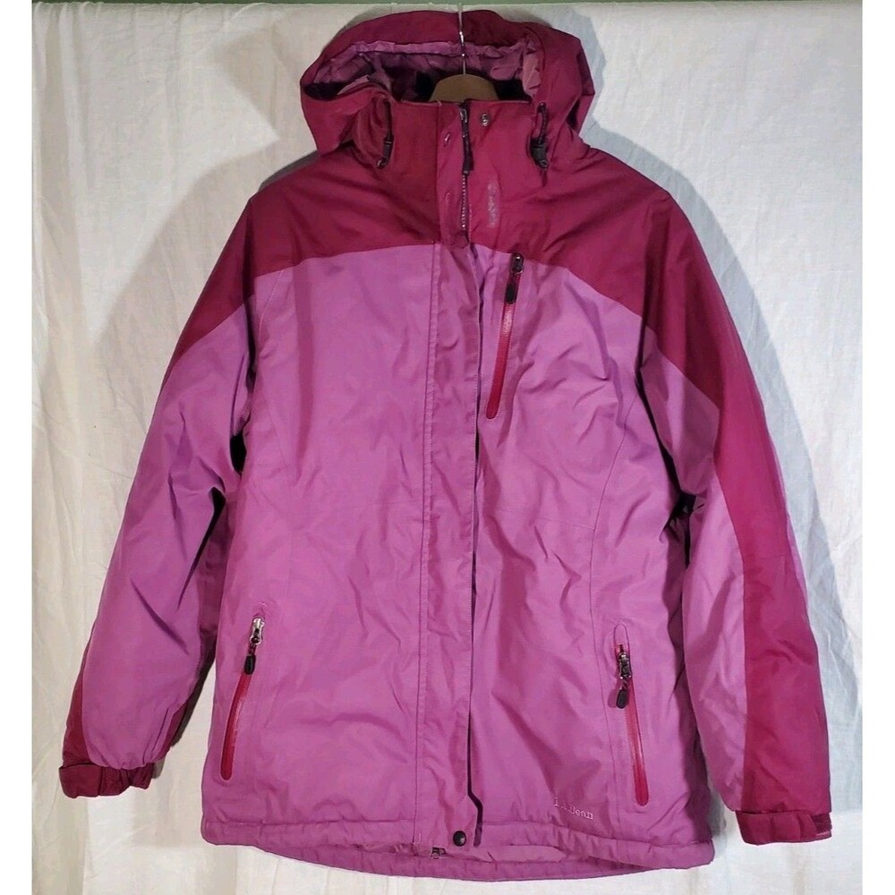 L.L.Bean Rugged Ridge‎ Parka Womens M Pink Purple